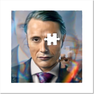 Hannibal Hallucination Prism Puzzle Piece Posters and Art